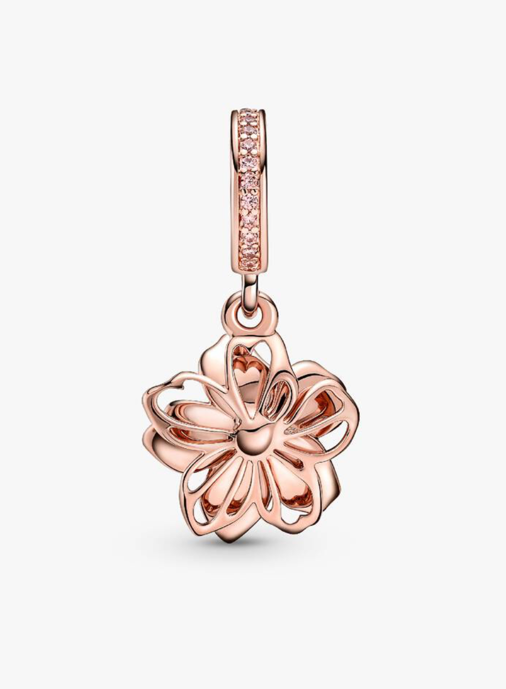 Charm Flor Rosa
