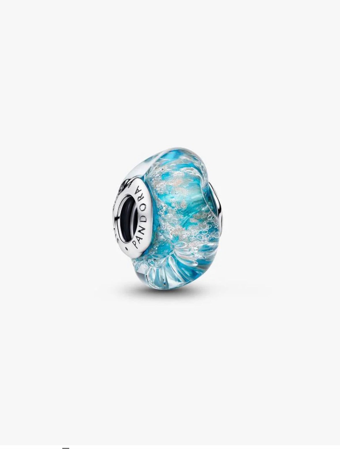 Charm de cristal de Murano en tonos océano — colección Summer de Bellea