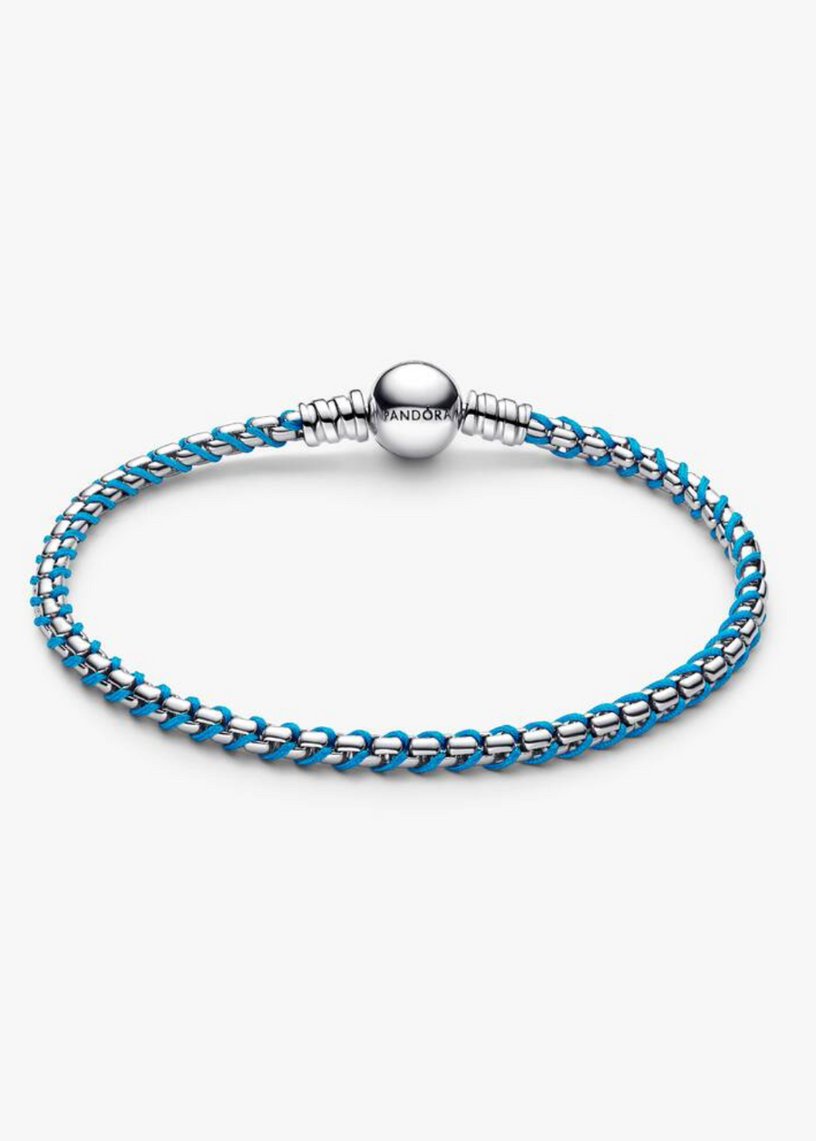 Pulsera Trenzada Turquesa