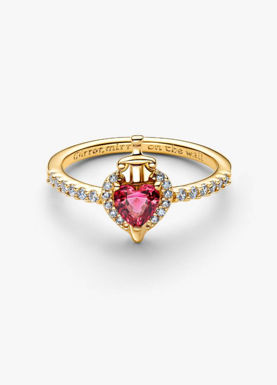 Anillo Corazón Rosa