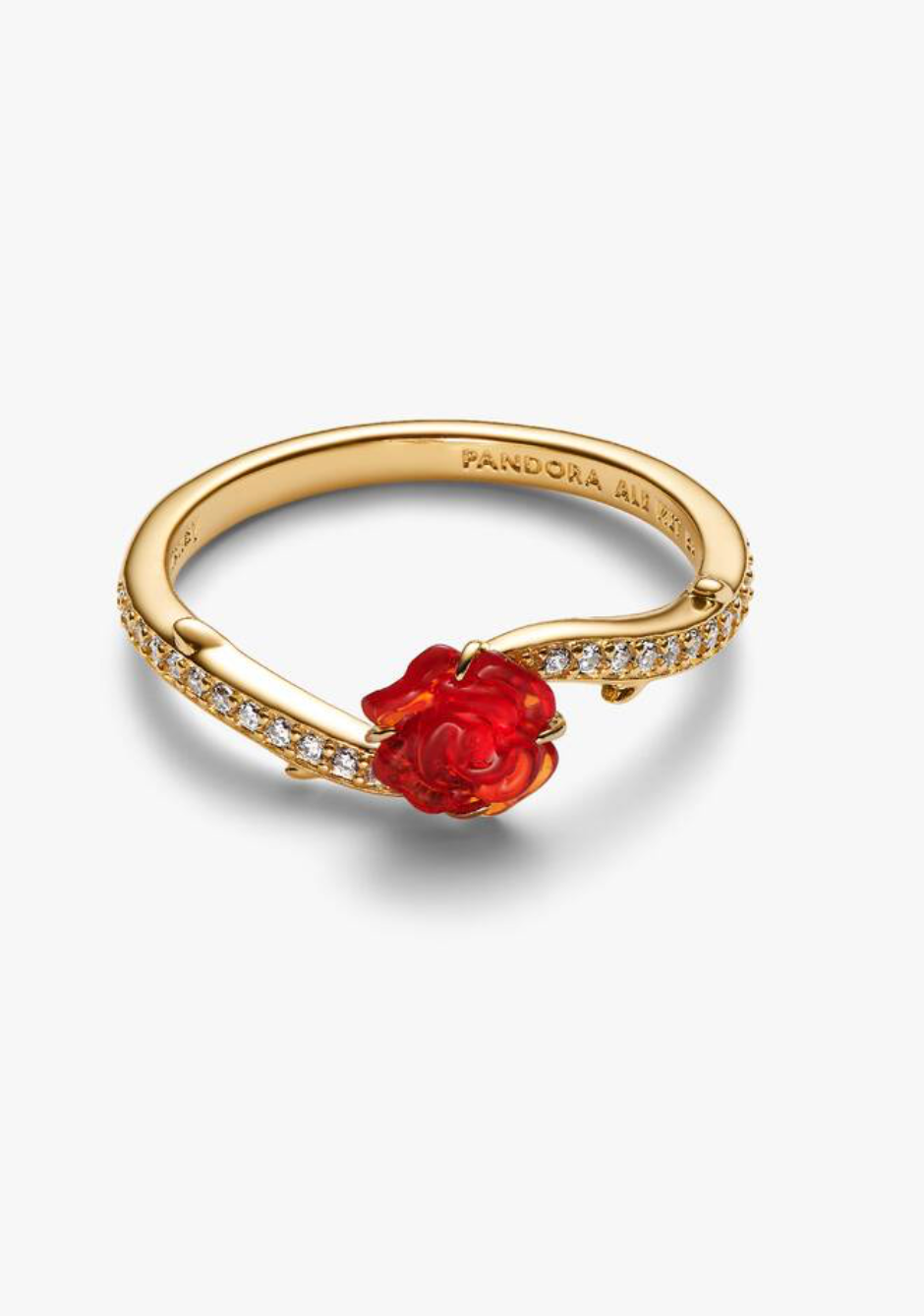 Anillo Corazón Rojo