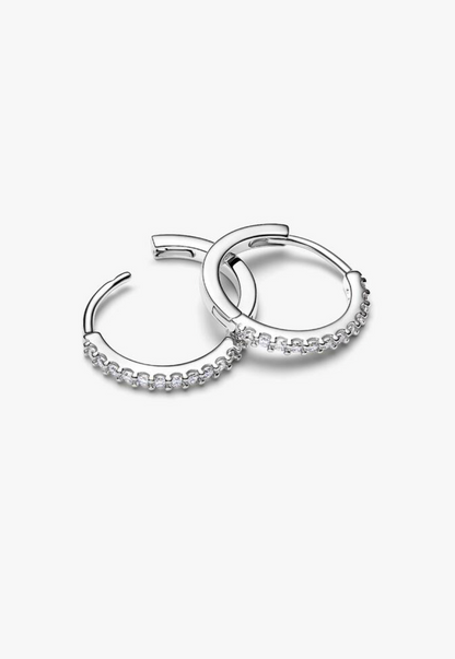 Aretes de Aro con Cristales