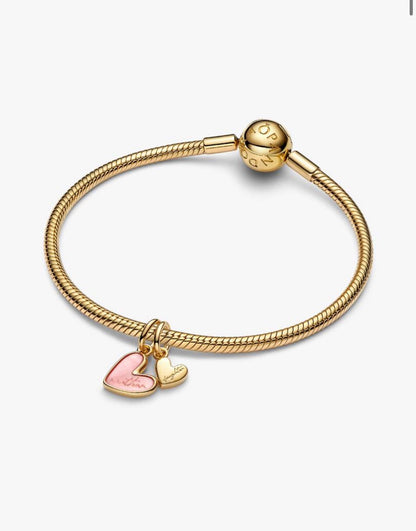 Charm Doble Corazón "Te Elegiría Siempre"