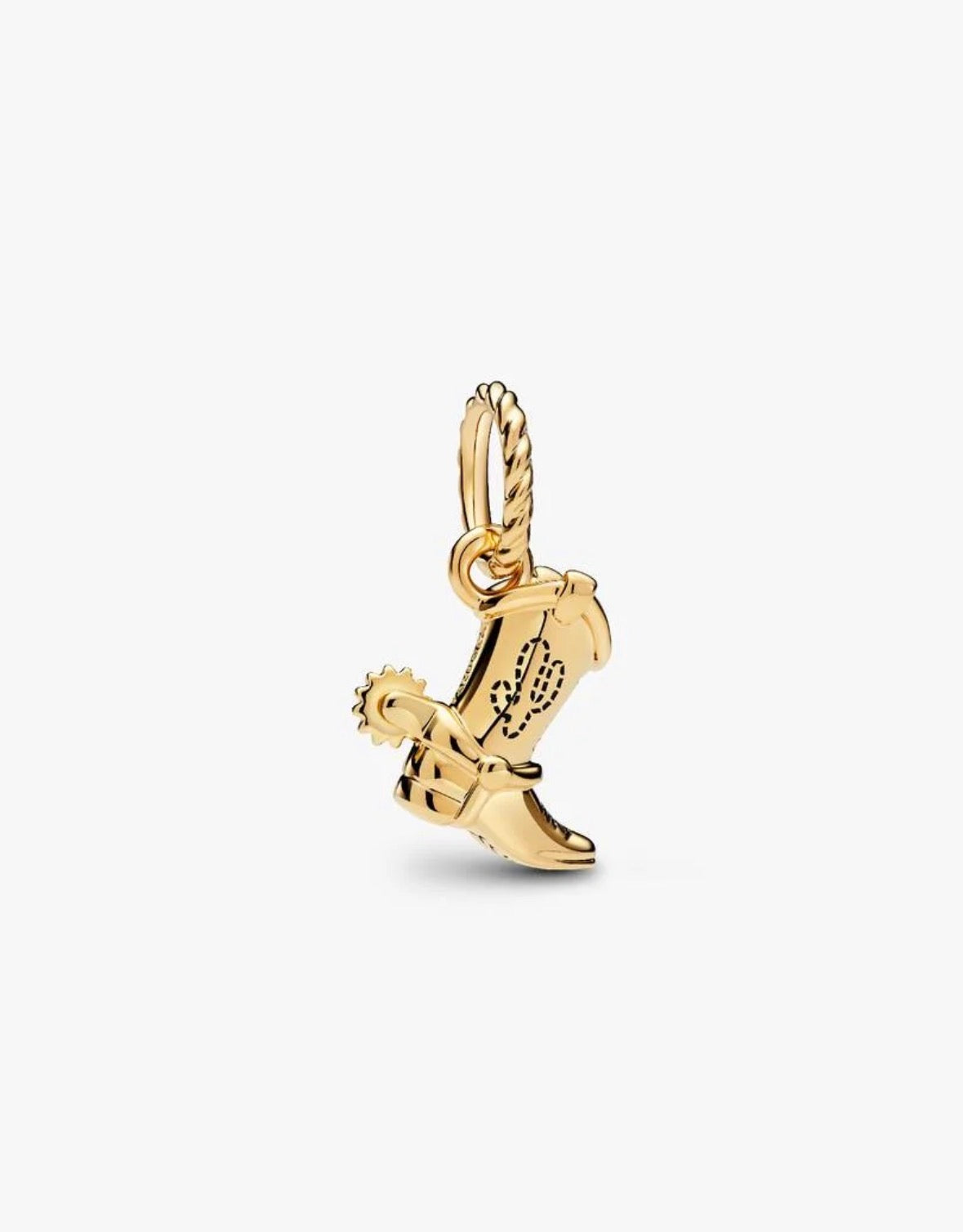 Charm de plata en forma de bota de vaquero — colección Toy Story de Bellea