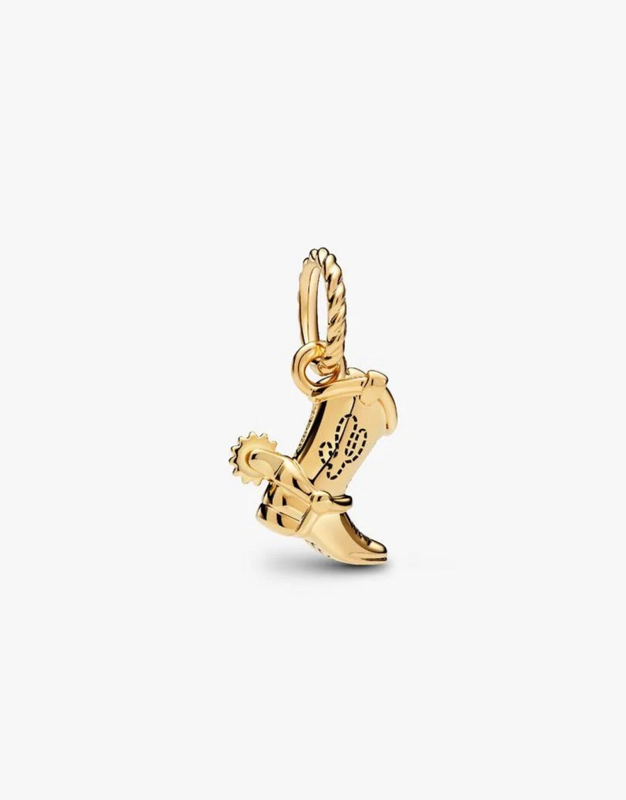 Charm de plata en forma de bota de vaquero — colección Toy Story de Bellea