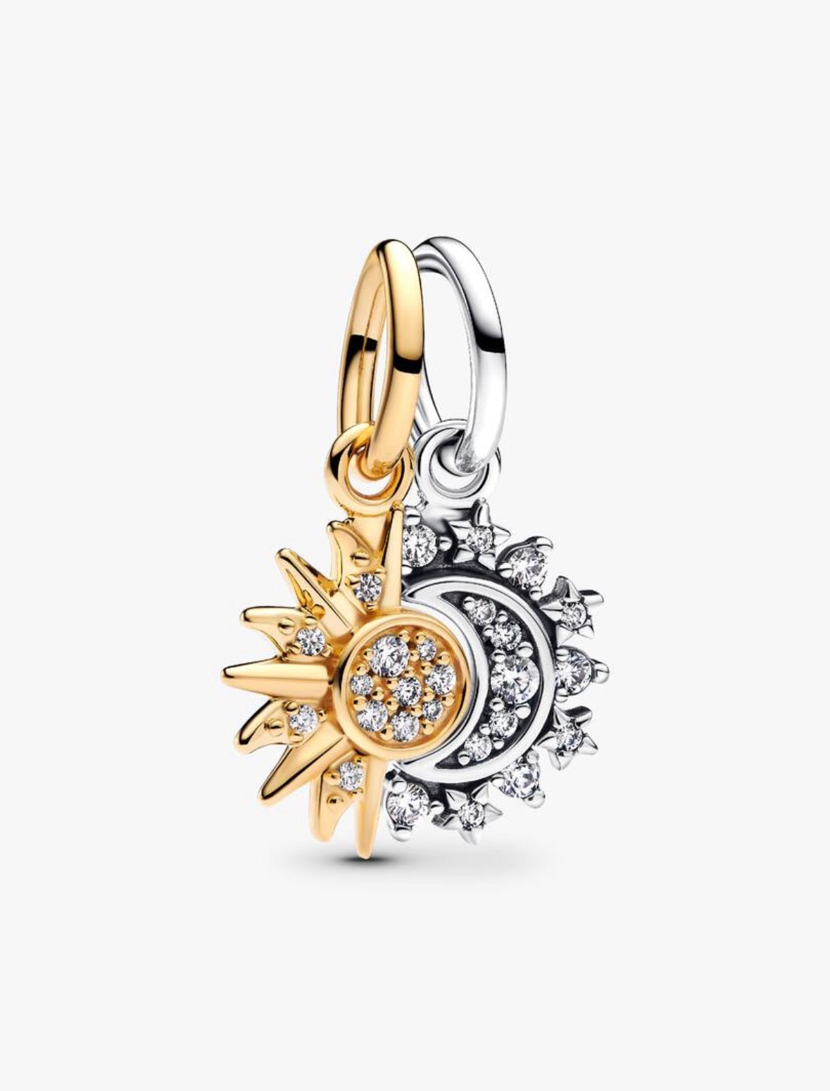 Charm colgante de sol y luna — Bellea
