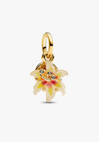Charm colgante en forma de lirio — colección Día de la Madre de Bellea