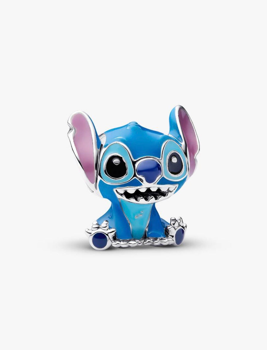 Charm de plata de Stitch azul clásico — colección Lilo & Stitch de Bellea