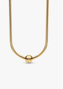 Collar de Cadena Snake (Tono Champán)