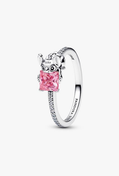 Anillo de plata con la gatita Marie — Bellea