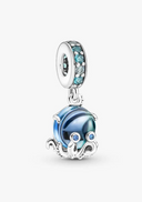 Charm Colgante Pulpo de Cristal