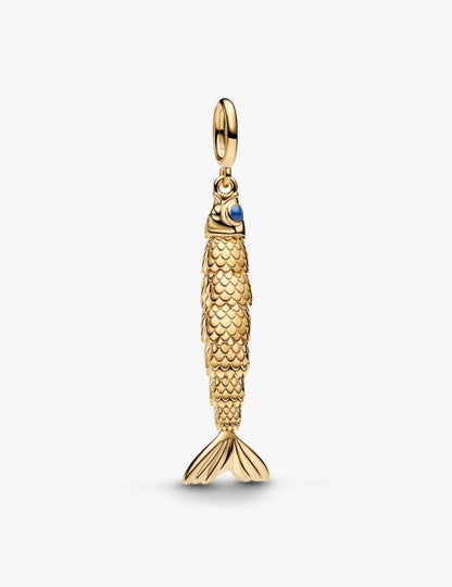 Charm colgante de plata en forma de cola de sirena — colección Summer de Bellea